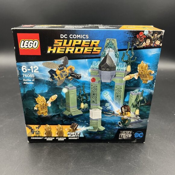 76085 BATTLE OF ATLANTIS lego legos set NEW aquaman DC super hero JUSTICE LEAGUE - Picture 1 of 9